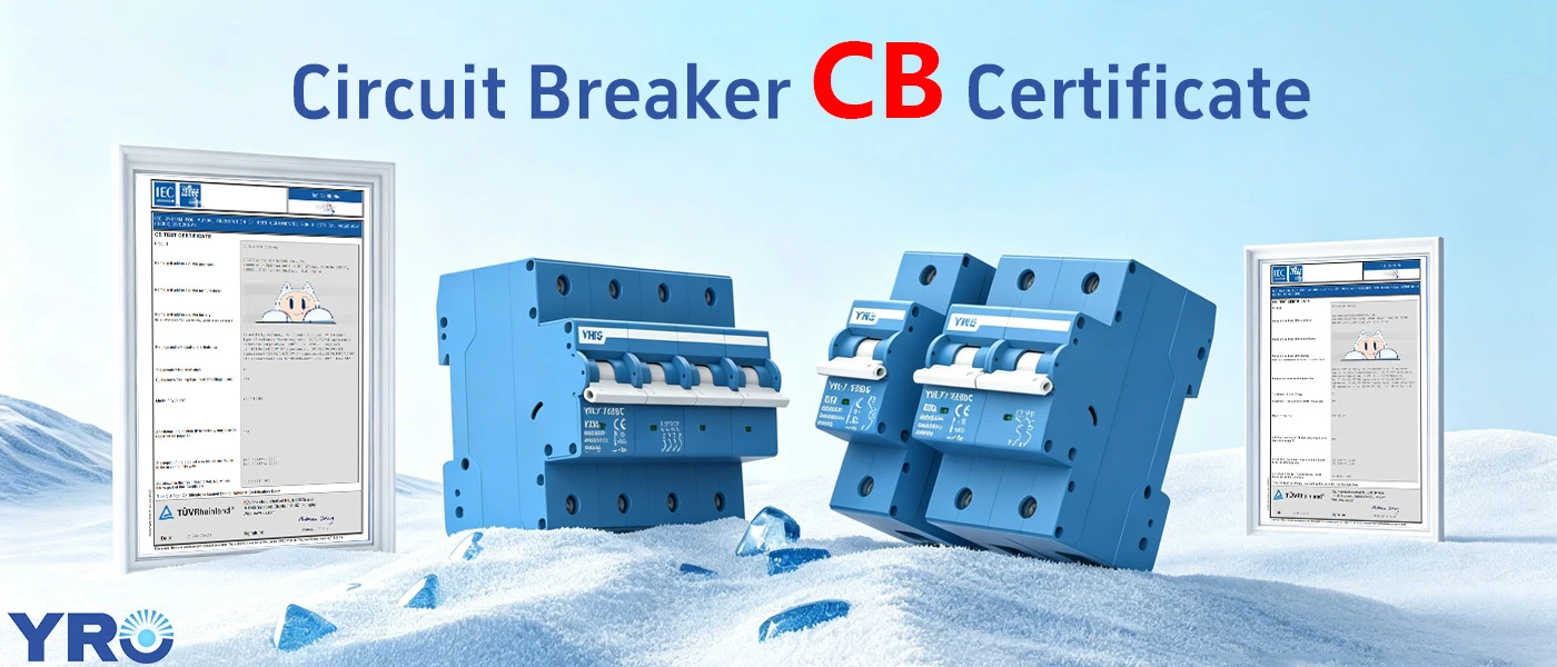 Gli interruttori automatici miniaturizzati YRO ricevono la certificazione TUV CB, a supporto delle applicazioni del mercato globale