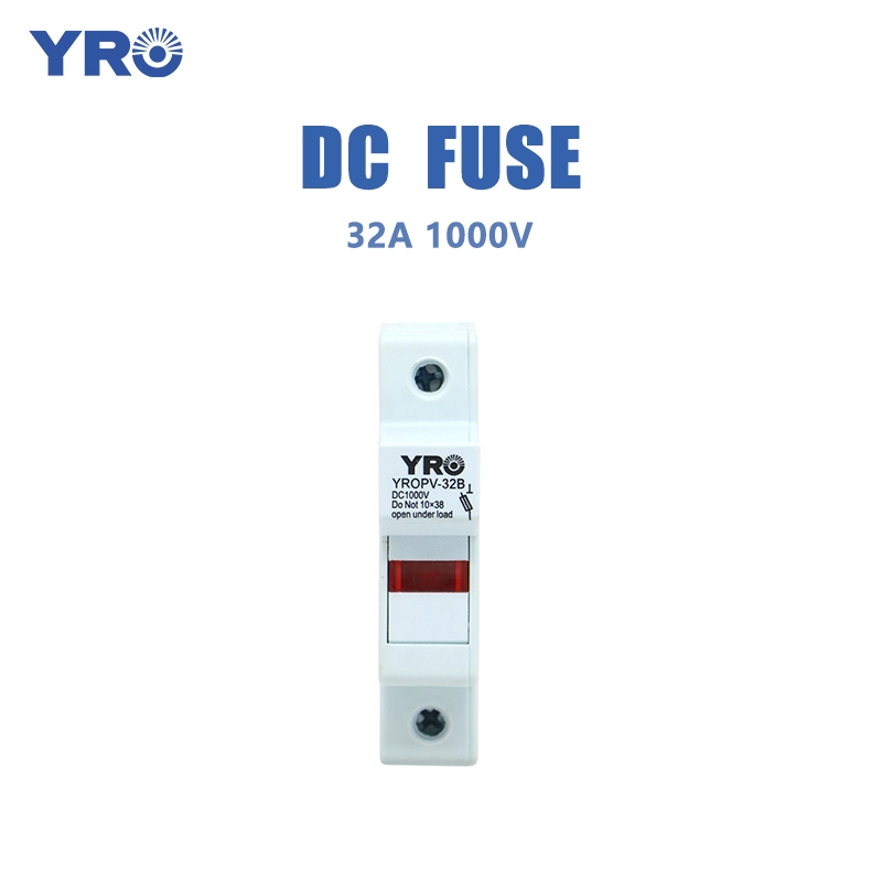 Porta fusibile 32A 1000V DC con luce indicatore