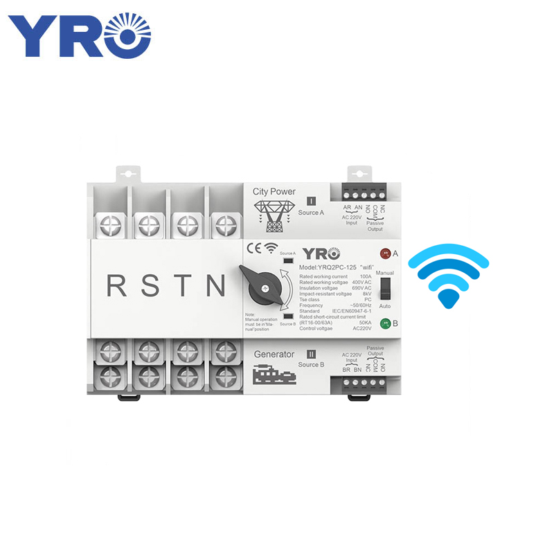 4p 125A AC400V WiFi ATS