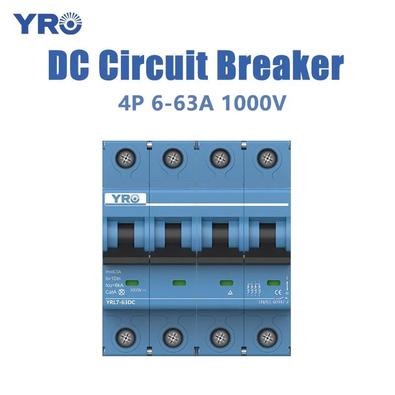 4p 6-63A 1000V Interruttore DC