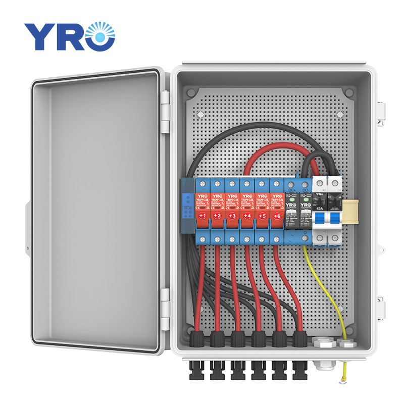 Scatola di distribuzione ABS 6 ingressi 1 uscita 500 V CC