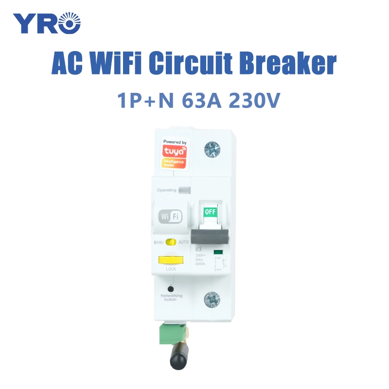 63A 1p N 230V Interruttore WiFi AC