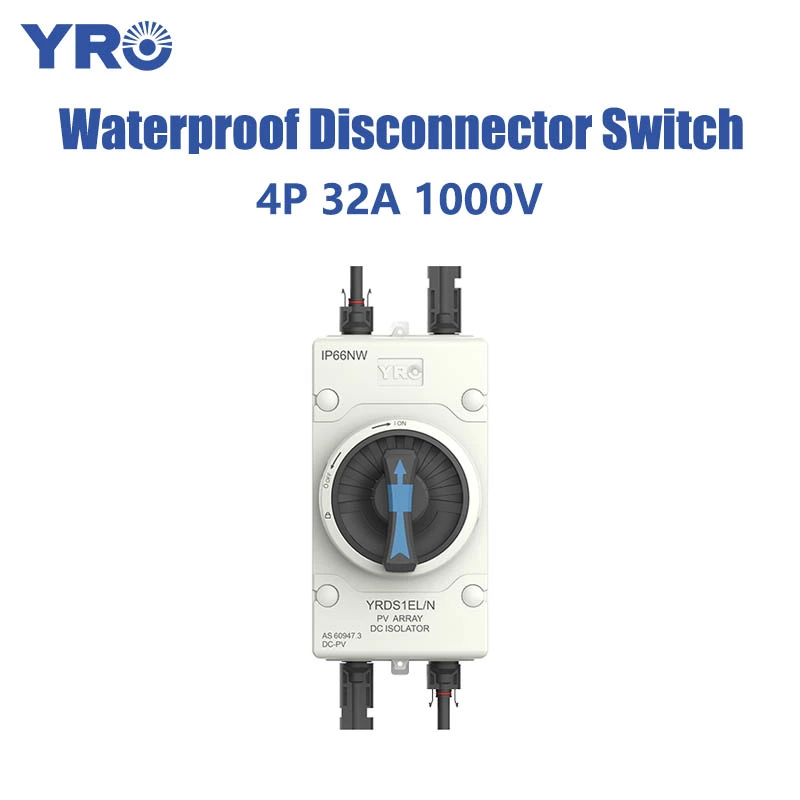 IP66 4P 32A 1000V Top in fondo